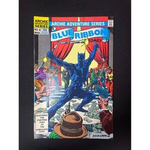 Archie Adventure Series Blue Ribbon Comics #6 featuring Black Panther